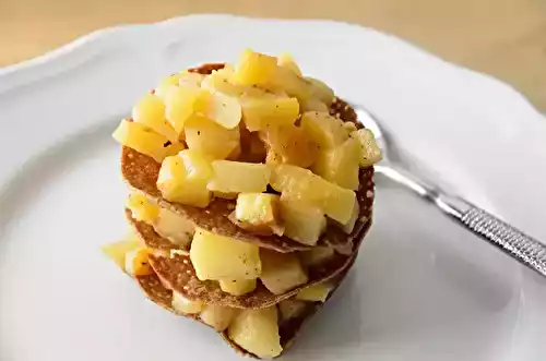 Croustillant de sarrasin aux pommes