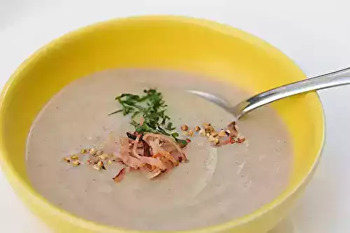 Soupe de céleri au sarrasin