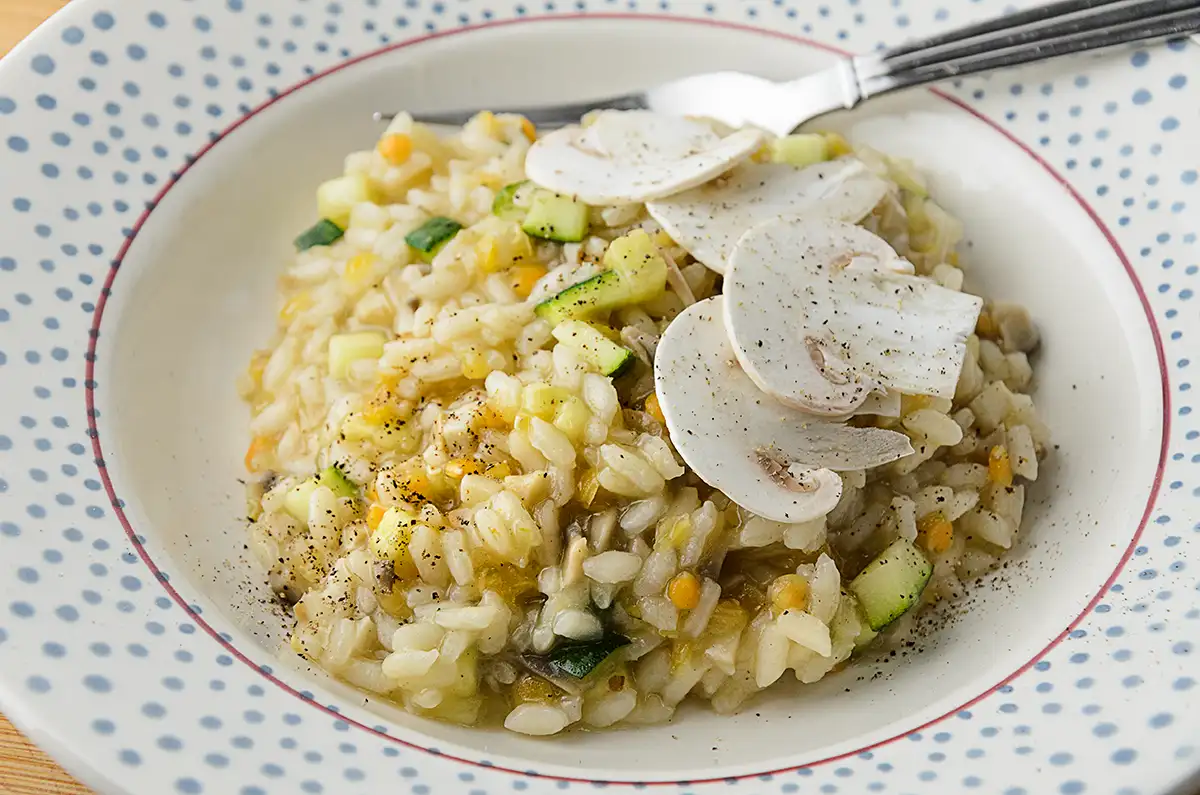 Risotto vegan