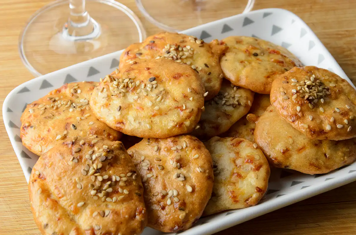 Bouchées de blancs d'œufs pour l'apéro