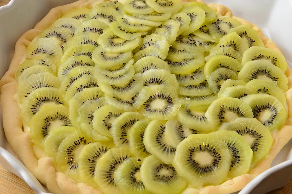 Tarte aux kiwis