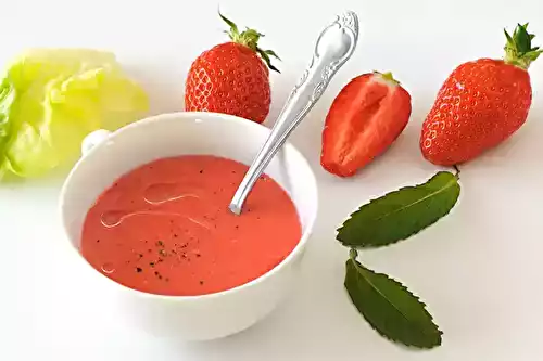 Vinaigrette de fraises