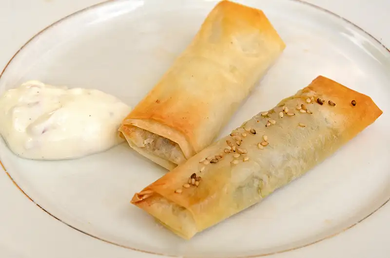 Croustillants de sardines en pâte filo
