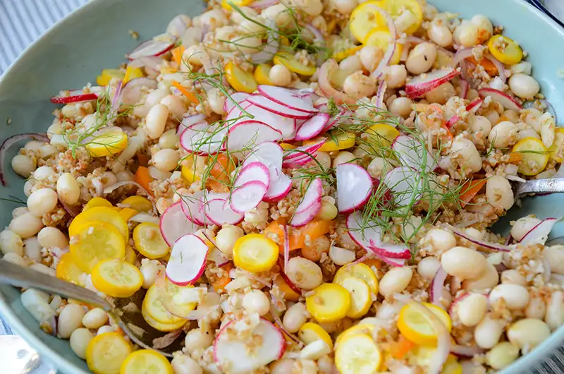 Réussir une salade de haricots blancs