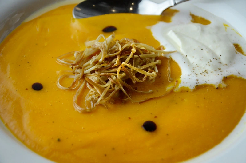 Velouté de potimarron : une touche gastronomique