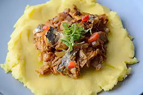 Sardines sur lit de polenta