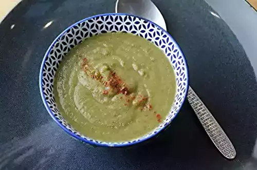 Soupe de fanes de carottes sans pomme de terre