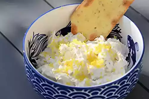 Tartinade de maquereau, gingembre et citron