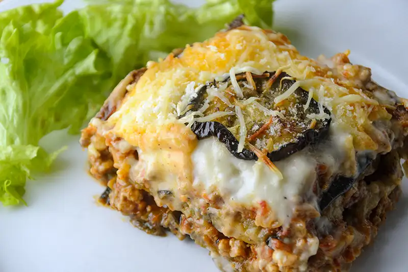 Moussaka traditionnelle grecque