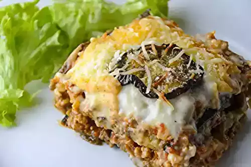 Moussaka traditionnelle grecque