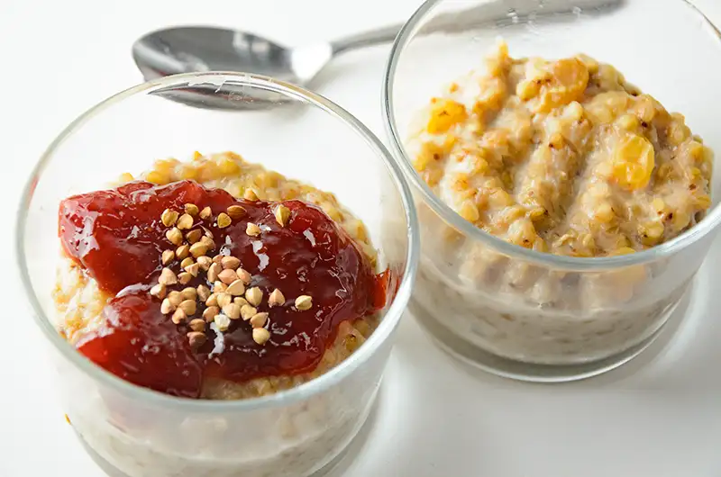 Grains de sarrasin façon riz au lait