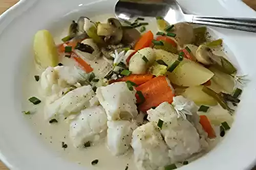 Matelote de poissons de mer