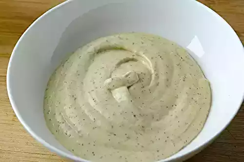 Mayonnaise au tahini maison