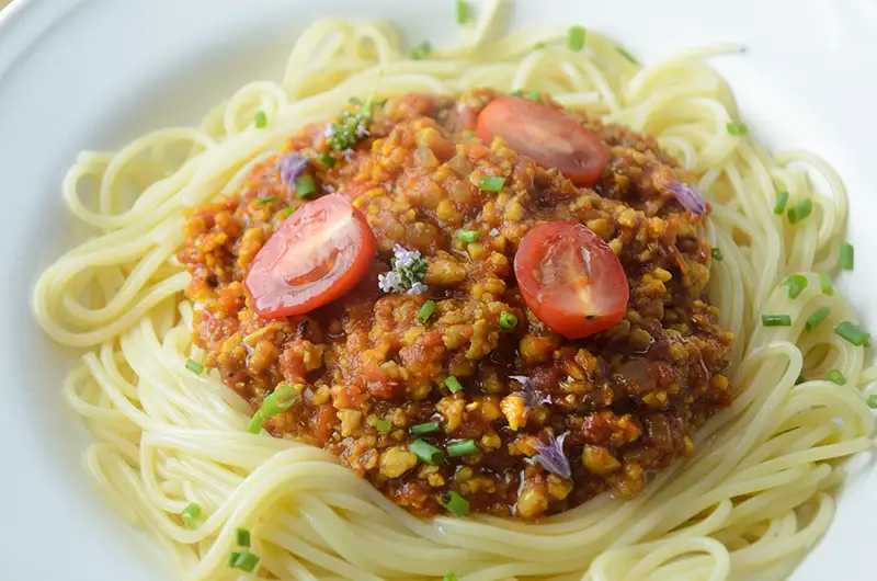 Spaghettis à la bolognaise, version simple