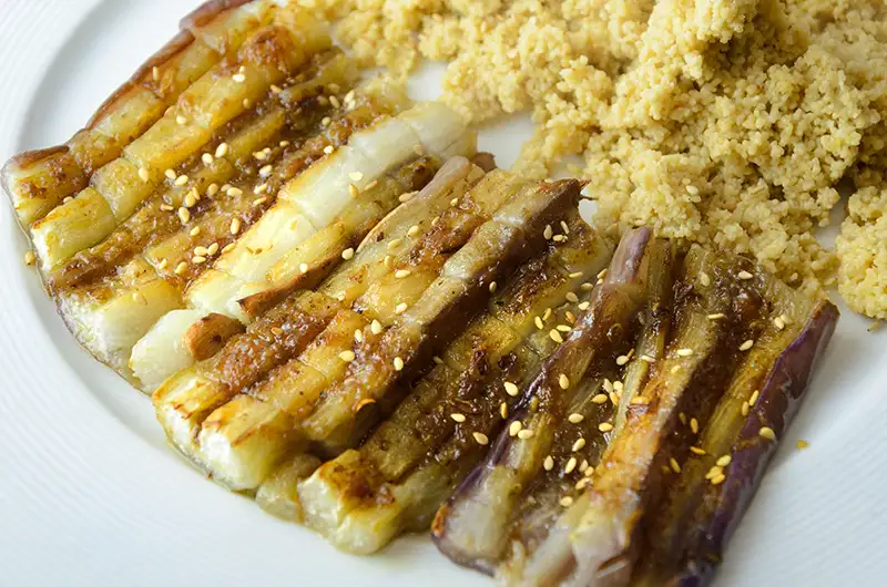 Aubergines chinoises au four