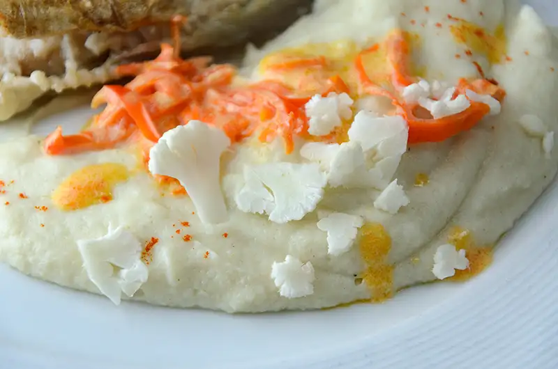 Purée de chou-fleur sans pomme de terre