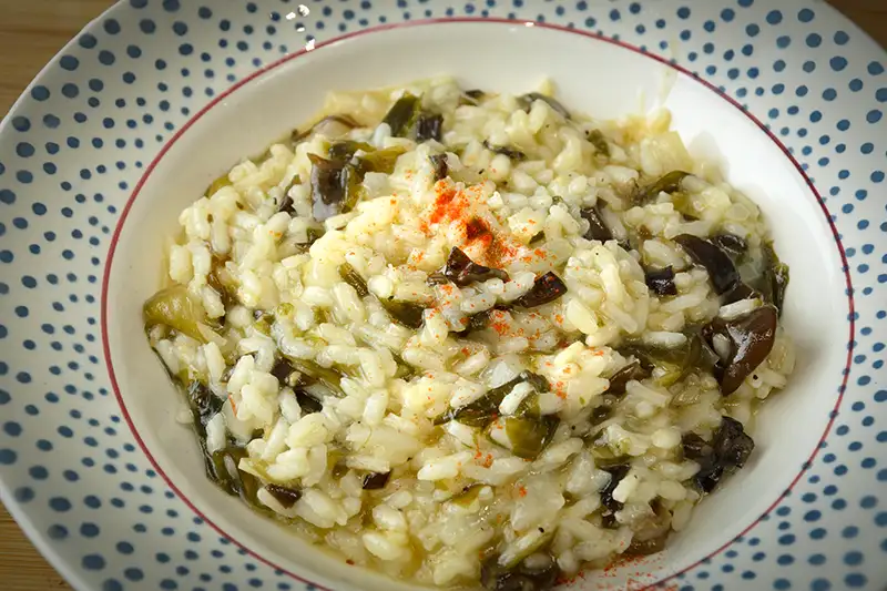 Risotto aux algues