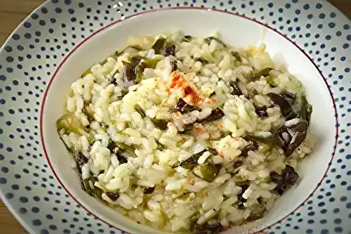 Risotto aux algues
