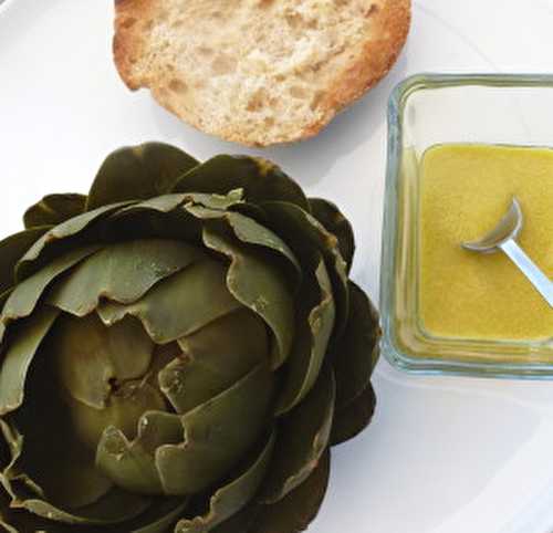 Artichaut vinaigrette