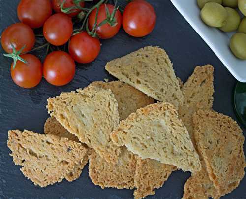 Biscuits "tout bio" au parmesan