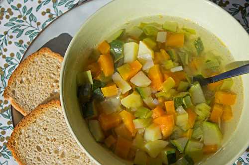 Bouillon de légumes tout simple