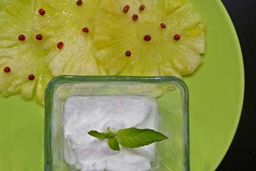 Carpaccio d'ananas