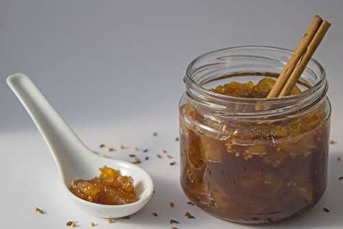 Chutney d'ananas, miel et gingembre