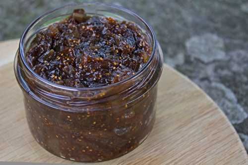 Chutney de figues à la cannelle