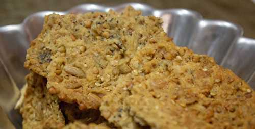 Crackers nordiques à la farine d’épeautre et aux graines