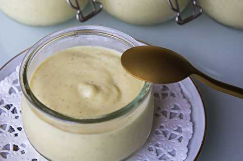 Crème gourmande à la vanille