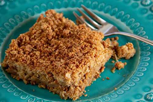 Crumble franco-canadien aux pommes