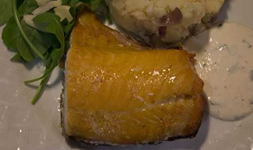 Filets de haddock pochés Sauce ciboulette - Line Lisbonne Et Cie