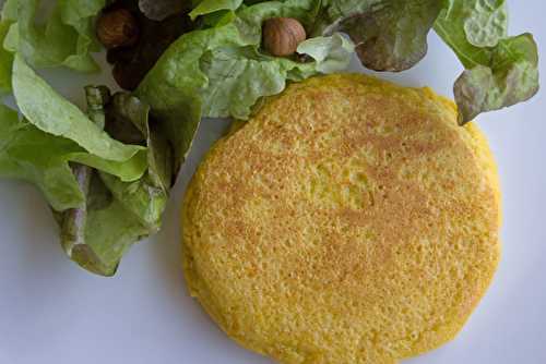 Galettes de flocons de millet poireaux-carottes