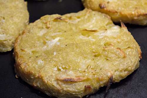 Galettes de pomme de terre au four