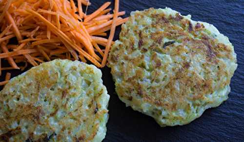 Galettes de riz aux légumes