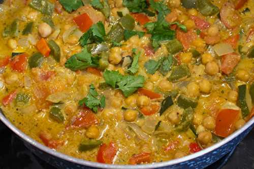 Korma de légumes au Garam Masala