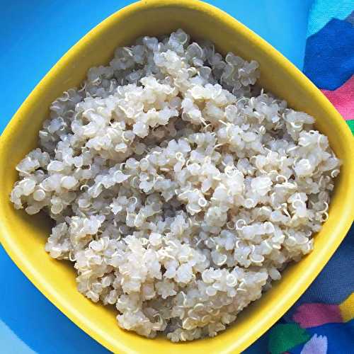 Le quinoa : préparation et cuisson