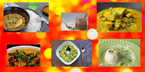 Mes recettes d'inspiration indienne