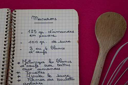 Minis macarons de Mamie - Line Lisbonne Et Cie