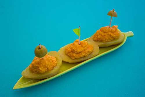 Petits bateaux pommes de terre-carottes