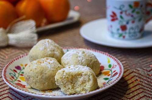 Petits gâteaux aux amandes et à l'orange