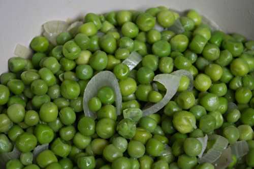 Petits pois croquants