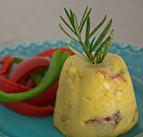 Polenta moelleuse aux tomates séchées