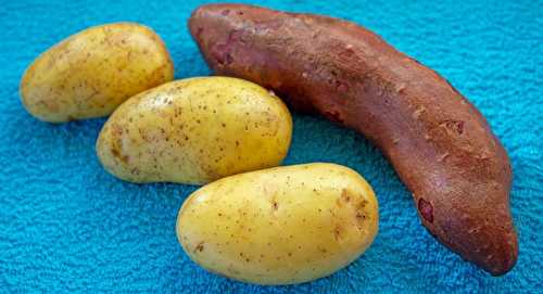 Pomme de terre et patate douce pour les petits
