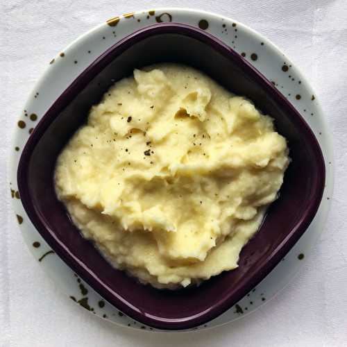 Purée de panais et céleri rave