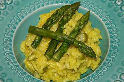 Risotto d'asperges vertes