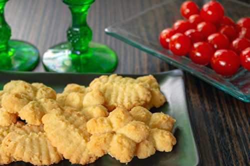 Sablés au Parmesan avec une presse à biscuits