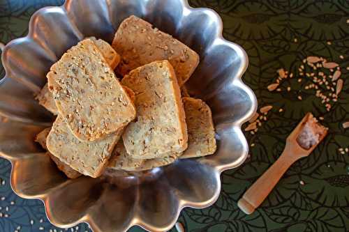 Sablés d'apéritif à la farine d'épeautre