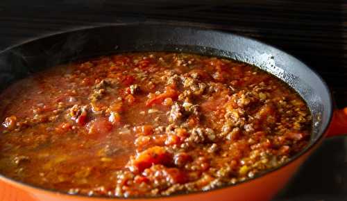 Sauce bolognaise à l’italienne