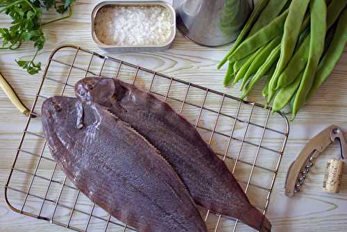 Sole grillée au four